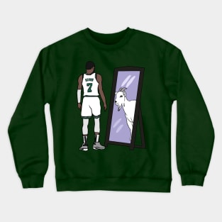 Jaylen Brown Mirror GOAT Crewneck Sweatshirt